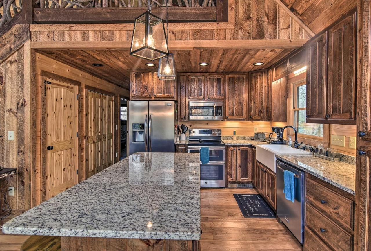 Modern Murphy Cabin With Nottely River Views! Exterior foto