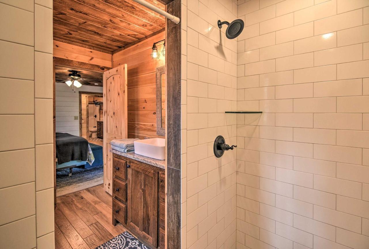 Modern Murphy Cabin With Nottely River Views! Exterior foto